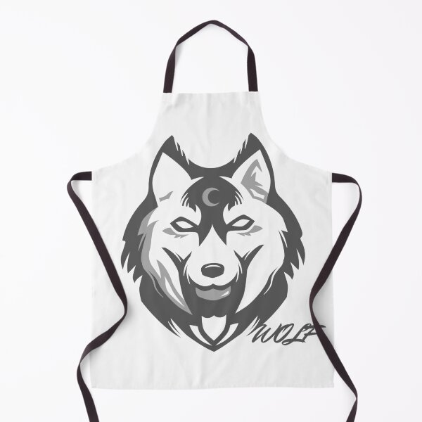 Item preview, Cute Wolf Art designed and sold by NerdTypeStuff.