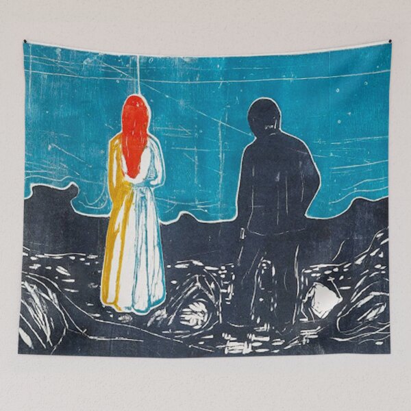 Item preview, The Lonely Ones, 1899.Edvard Munch designed and sold by Art Outlaws.