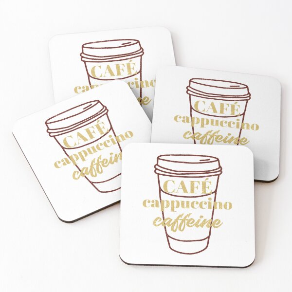 Item preview, Cafe cappucino caffeine designed and sold by unorthod0x.