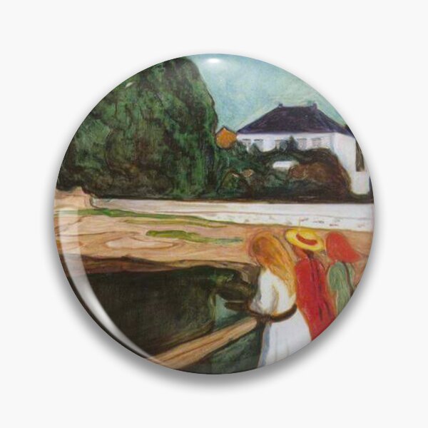 Item preview, The Girls On The Bridge, 1899, Edvard Munch designed and sold by Art Outlaws.