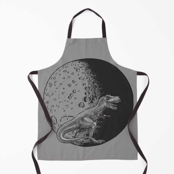 Item preview, Asestatic dinosaurs on the moon designed and sold by AGDesignstore.