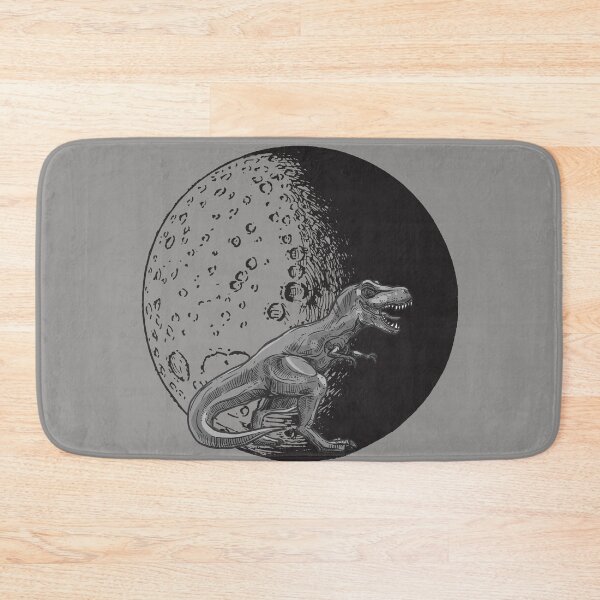 Item preview, Asestatic dinosaurs on the moon designed and sold by AGDesignstore.