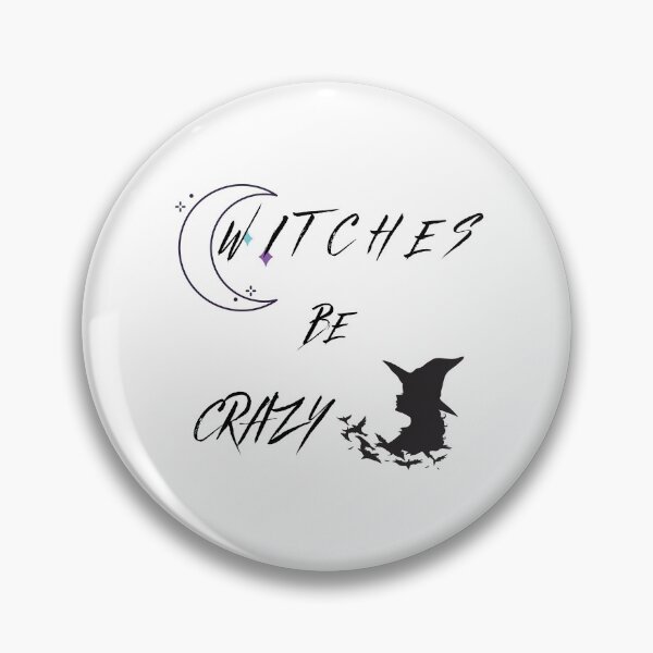 Item preview, Womens Witches Be Crazy Party Halloween Gift - Flying Bats Crescent Moon designed and sold by DKA-2ndBoy.