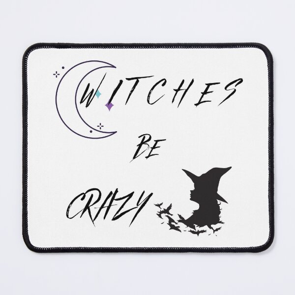 Item preview, Womens Witches Be Crazy Party Halloween Gift - Flying Bats Crescent Moon designed and sold by DKA-2ndBoy.