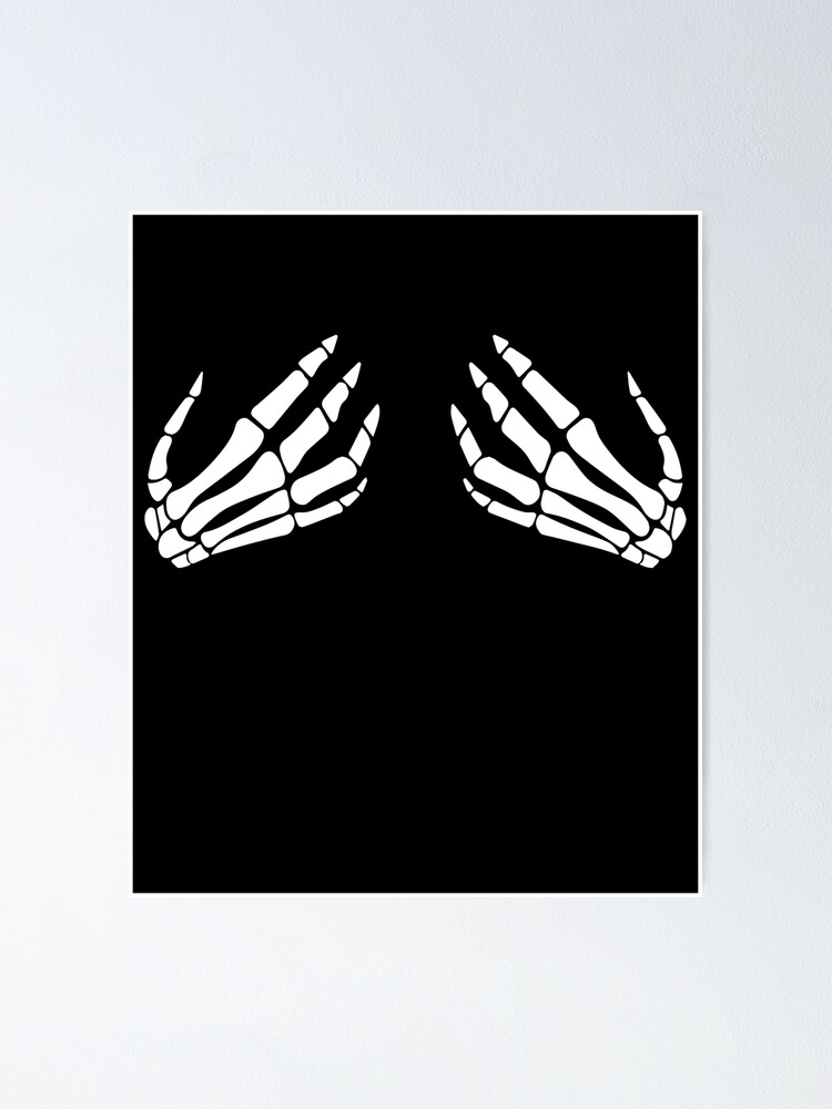Skeleton Hand Bra - Shop on Pinterest
