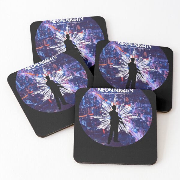 Item preview, Neon Nights Cover Neon Nights TTRPG designed and sold by MARKMIK.