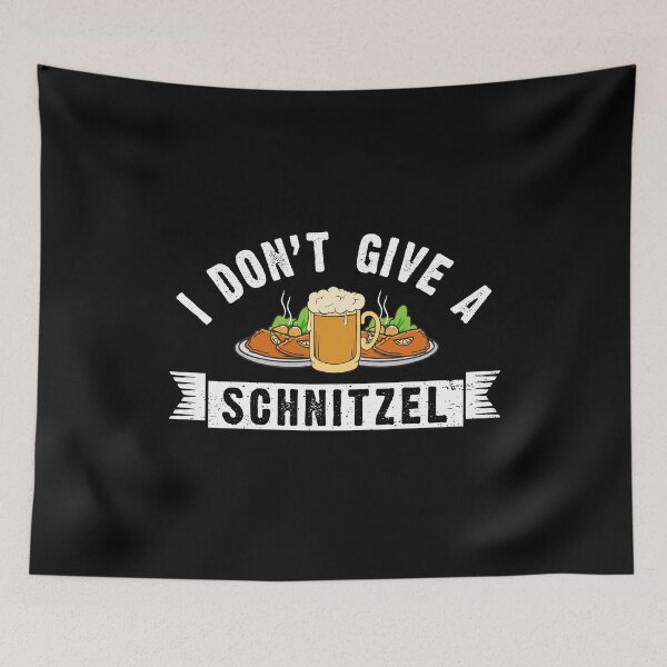 Item preview, Funny I Don't Give A Schnitzel Beer Lover Humor Quote designed and sold by alenaz.