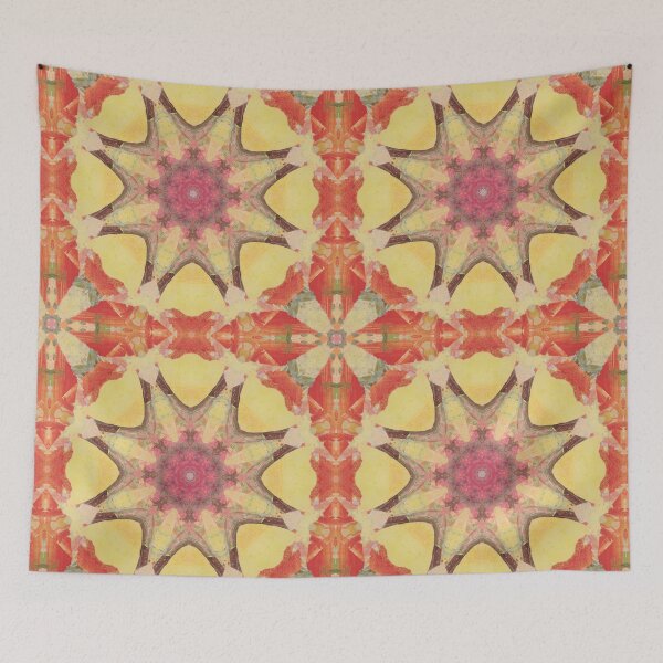 Item preview, Bright Cathedral Repeat Pattern Collage designed and sold by lollylocket.