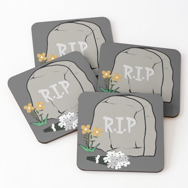 Item preview, Rip tombstone designed and sold by Mermaidssparkle.