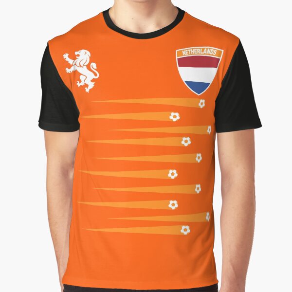 Item preview, Netherlands soccer ball football design Nederland Flag designed and sold by OgeesWorld.