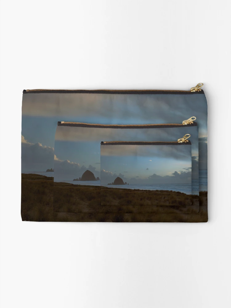 Thumbnail 2 of 4, Zipper Pouch, Haystack Rock designed and sold by Ritchie Belleque.