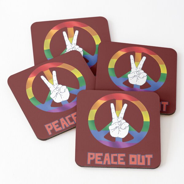 Item preview, Peace Out designed and sold by StoneBluePlanet.