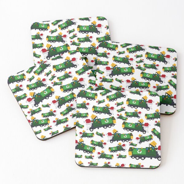 Item preview, Christmas Recycling Garbage Truck  designed and sold by idovedesign.