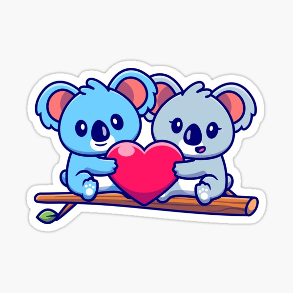 Cute Koala , Just A Girl Who Loves Koalas , girls gift, sister gift,  sleepy girls, Sticker for Sale by Medeline Shop