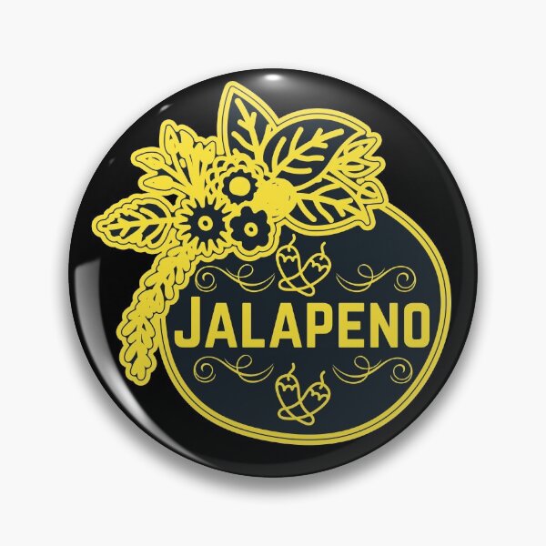 Item preview, Jalapeno- Golden Food Container Label  designed and sold by LabelStore.