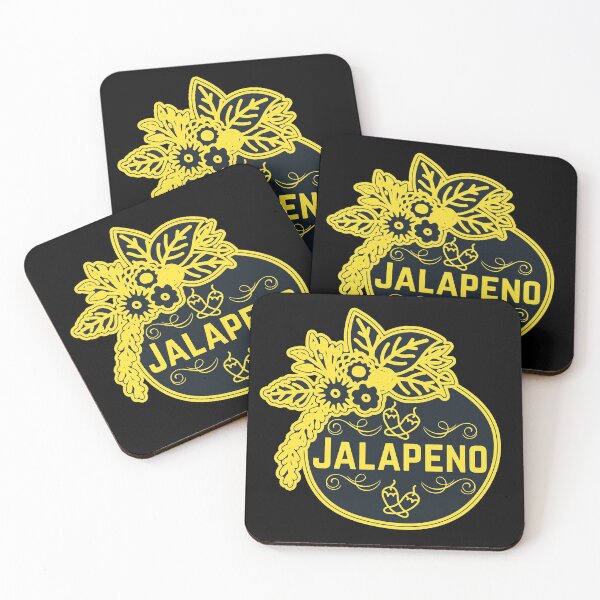 Item preview, Jalapeno- Golden Food Container Label  designed and sold by LabelStore.