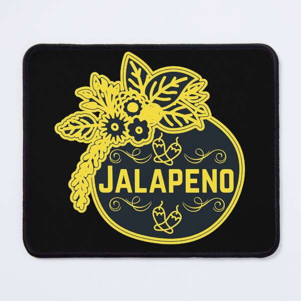 Item preview, Jalapeno- Golden Food Container Label  designed and sold by LabelStore.