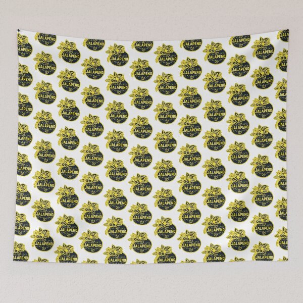 Item preview, Jalapeno- Golden Food Container Label  designed and sold by LabelStore.