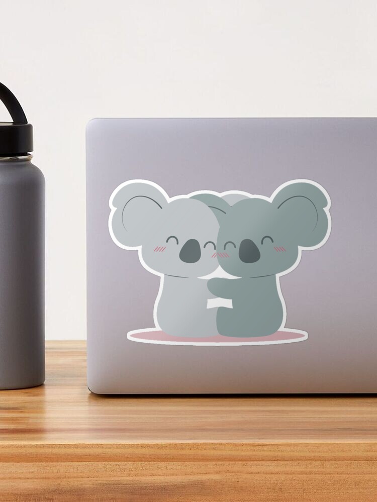 Cute Koala , Just A Girl Who Loves Koalas , girls gift, sister gift,  sleepy girls, Sticker for Sale by Medeline Shop