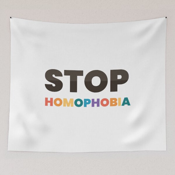 Item preview, STOP HOMOPHOBIA designed and sold by Queerasian.