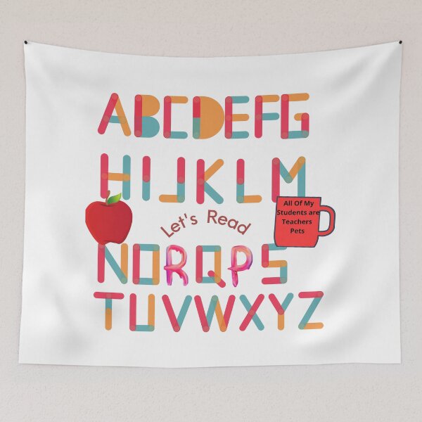 Item preview, Happy Fun Colorful Alphabets Let's Learn To Read! designed and sold by Darlene Douglas-Jackson.