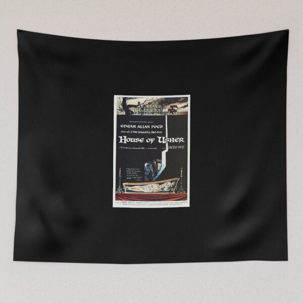 Item preview, House Of Usher Movie Poster Sticker designed and sold by chisonba.