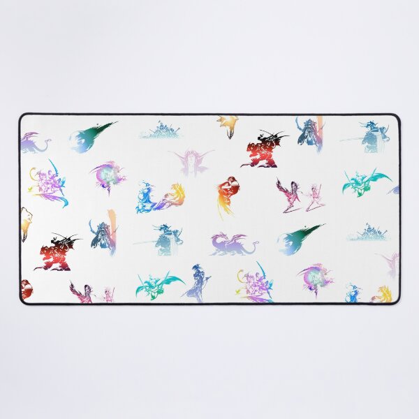 final fantasy logo Desk Mat