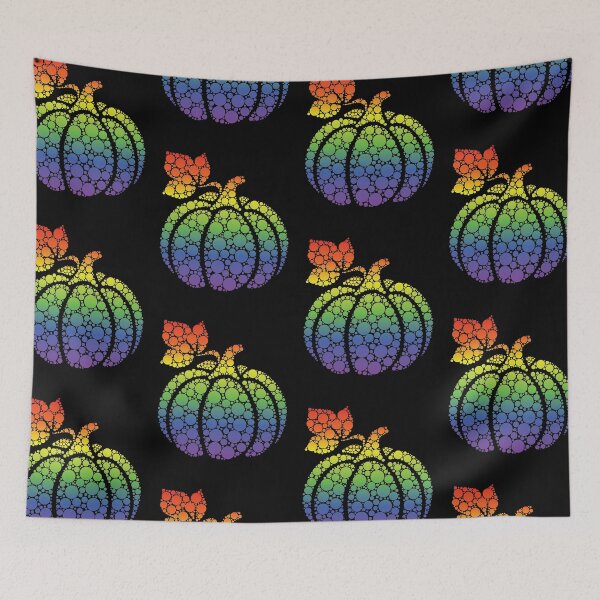 Item preview, International Dot Day | Tie Dye Polka Dot Rainbow Pumpkin designed and sold by GravitiTees.