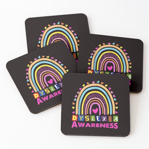 Item preview, Dyslexia Awareness Month Rainbow Cute Graphic designed and sold by Glinc00.