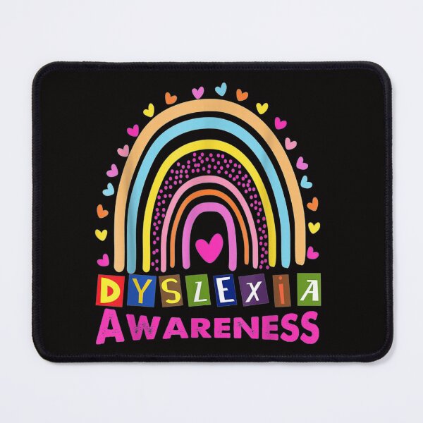 Item preview, Dyslexia Awareness Month Rainbow Cute Graphic designed and sold by Glinc00.