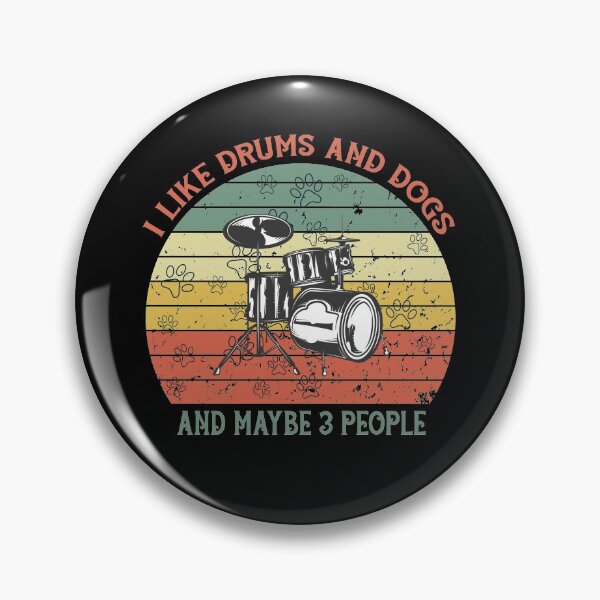 Item preview, I Like Drums And Dogs And Maybe 3 People designed and sold by michaelart18.