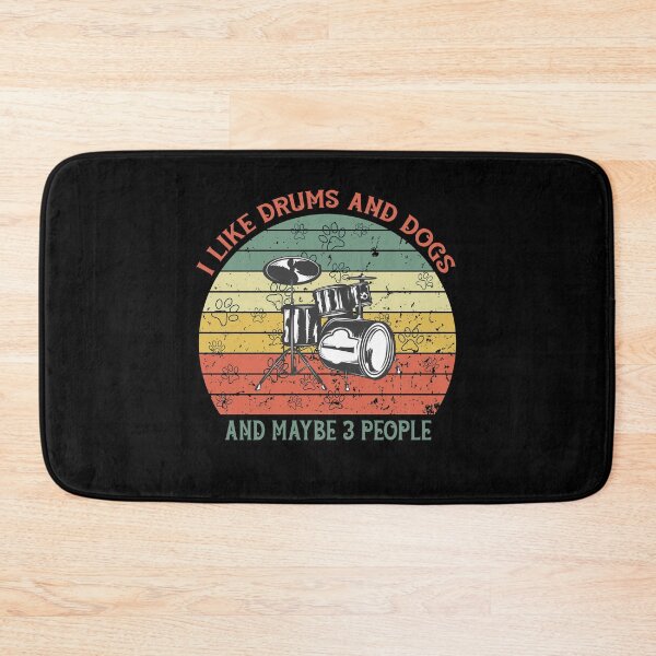 Item preview, I Like Drums And Dogs And Maybe 3 People designed and sold by michaelart18.