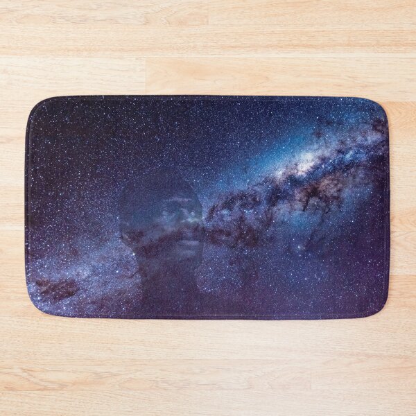 Item preview, Black male through space - milky way designed and sold by knappidesign.