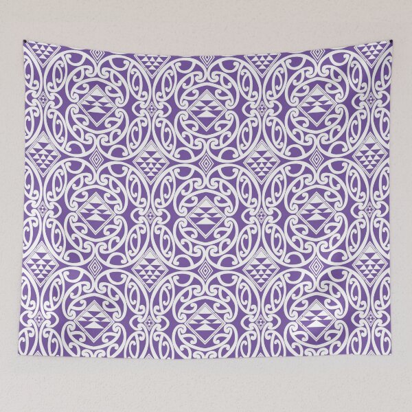 Item preview, Arai - Purple Maori Pattern designed and sold by LifeIsHecktic.