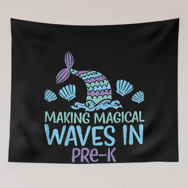 Item preview, Making Magical Waves In Pre K Mermaid First Day Of Prek Girl designed and sold by PandoraDeluxeLx.
