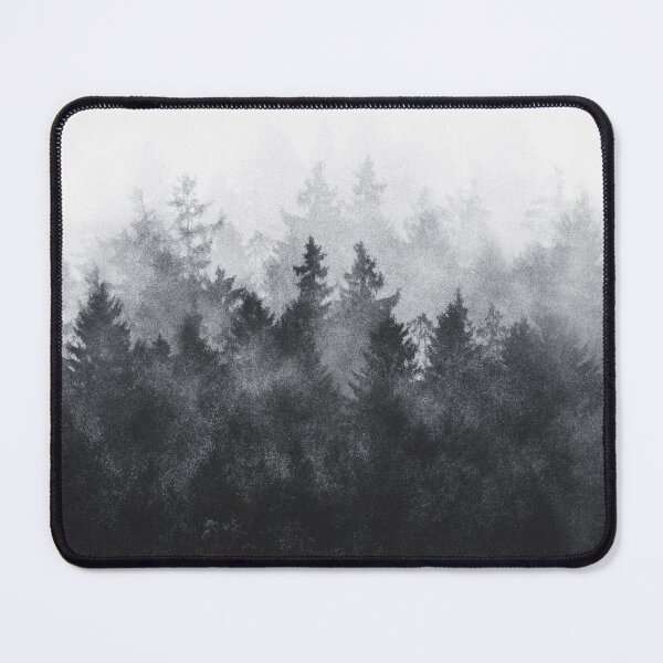 Item preview, The Heart Of My Heart // Midwinter Blues Gothic Ravencore Forest With Cascadia Trees Covered In Magic Fog designed and sold by Tordis Kayma.