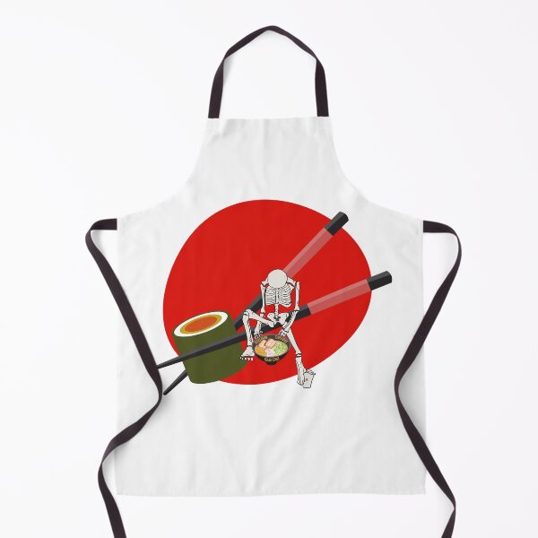 Item preview, Kawaii Japanese Anime Skeleton Ramen designed and sold by AGDesignstore.