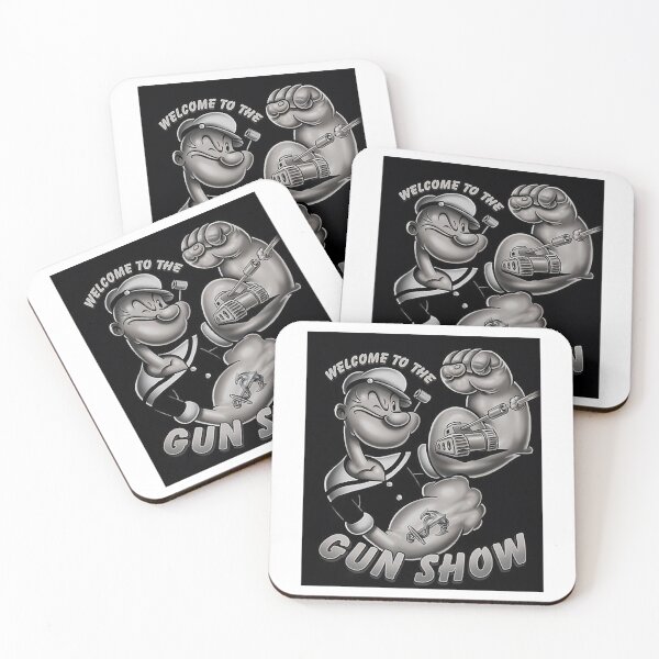 Item preview, Welcome gun show black poster designed and sold by PassGracieClara.