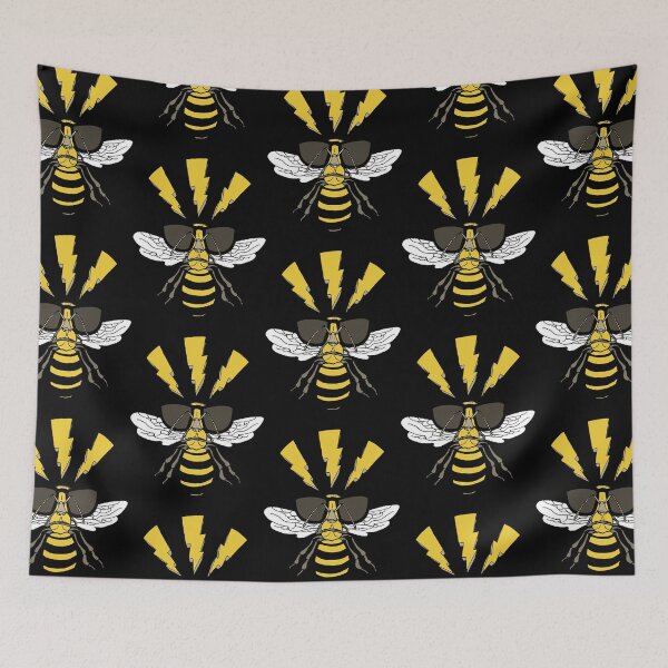 Item preview, Angry bee artwork  designed and sold by leahyork58.