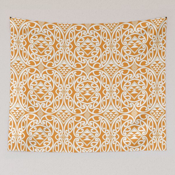 Item preview, Arai - Orange Maori Pattern designed and sold by LifeIsHecktic.