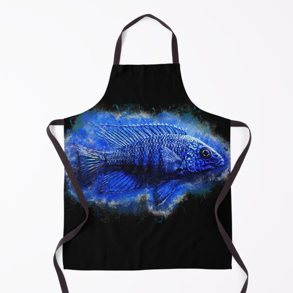 Item preview, Blue Neon Emperor Cichlid - Aulonocara sp. blue neon designed and sold by AquariumLutter.