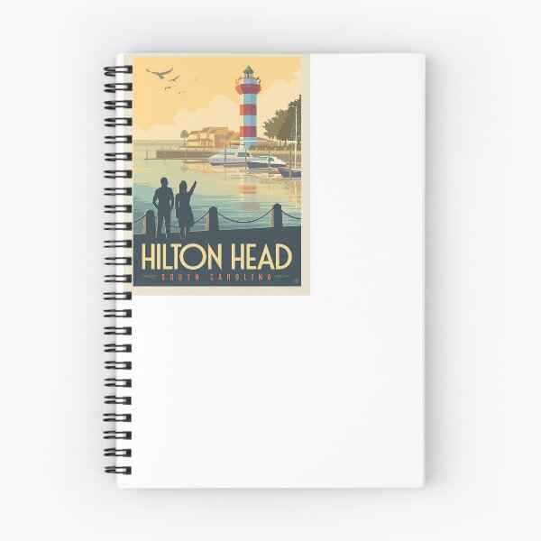 Item preview, Hilton Head SC Retro Color Travel Poster, Travel Poster Minimalist Print, Sticker or Canvas Print, Home Office Wall Art Decor designed and sold by DojiHome.