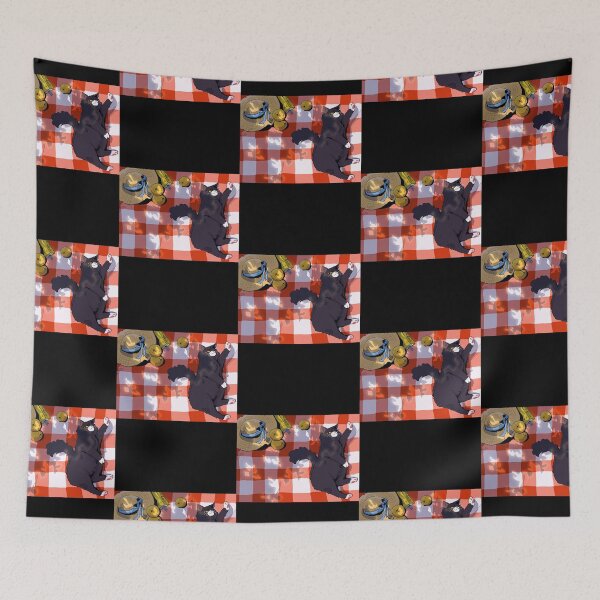 Item preview, Picnic on a sunny day with a cat  designed and sold by nnaho14343.