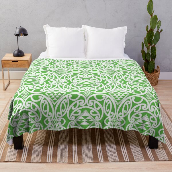 Item preview, Arai - Green Maori Pattern designed and sold by LifeIsHecktic.
