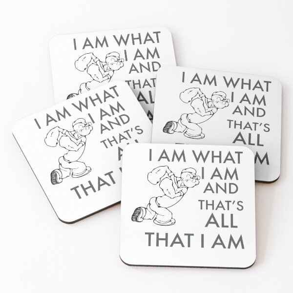 Item preview, Popeye quote designed and sold by PassGracieClara.