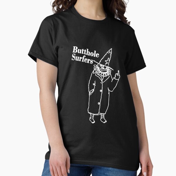 BUTTHOLE SURFERS Tシャツ　Black rubberwear Butthole Surfers T-Shirt Alternative Rock Punk Husker Du Big