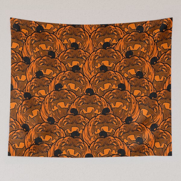 Item preview, Halloween Pumpkin Pattern designed and sold by YOYOCollection.