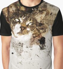 Cat Art Graphic T-Shirt