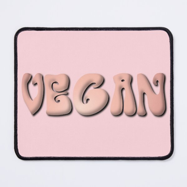 Item preview, Vegan Rose Gold 3D Effect Retro Bubble Writing designed and sold by cashewdays.