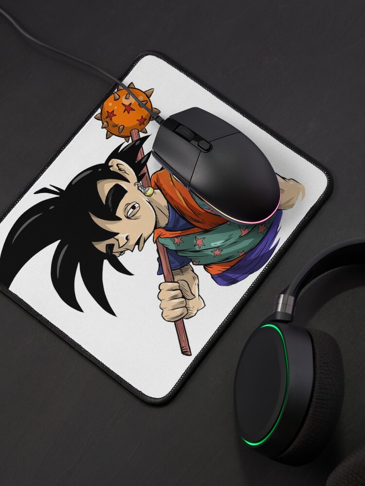 Alternate view of Goku the warrior Mouse Pad